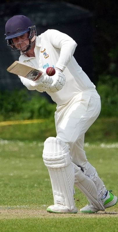 Matt Brown made 27 against Charlton Kings, putting on 91 for the sixth wicket with Jack Tyrer