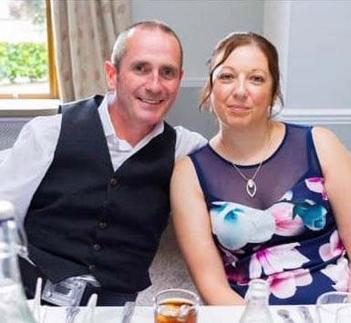 Jimmy Smith married long-time partner Kate last week