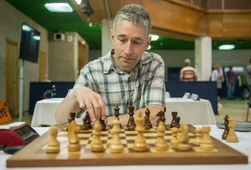 Grandmaster Michael Adams will be playing at Wotton Hall tomorrow evening. Picture,  John Upham Photography