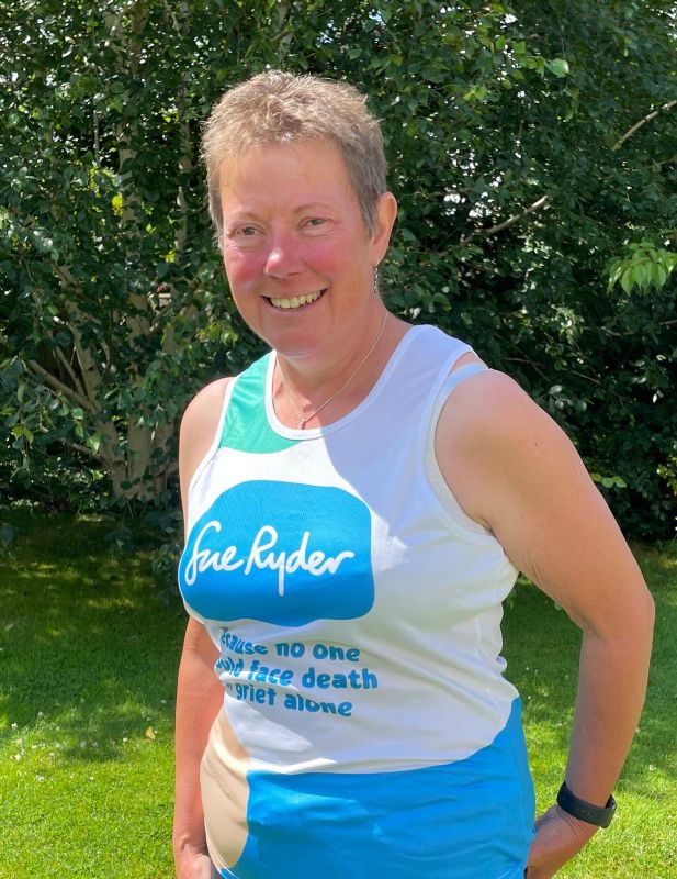 Linda Jackson is running the London Marathon at the end of this month