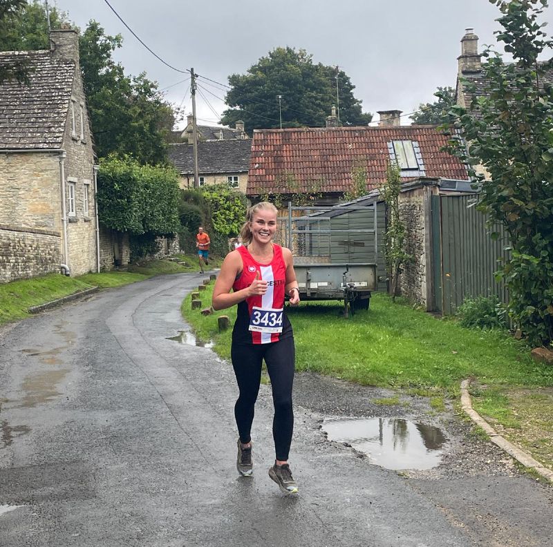 Annie Campbell is running in tomorrow’s Cirencester Half Marathon
