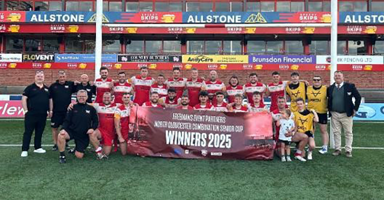 Longlevens are this season’s North Gloucestershire Combination Senior Cup winners