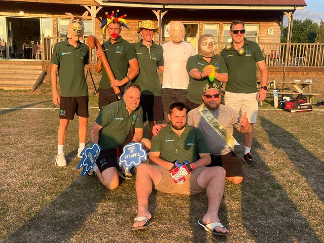 Fairford were in good spirits after their win over Dymock