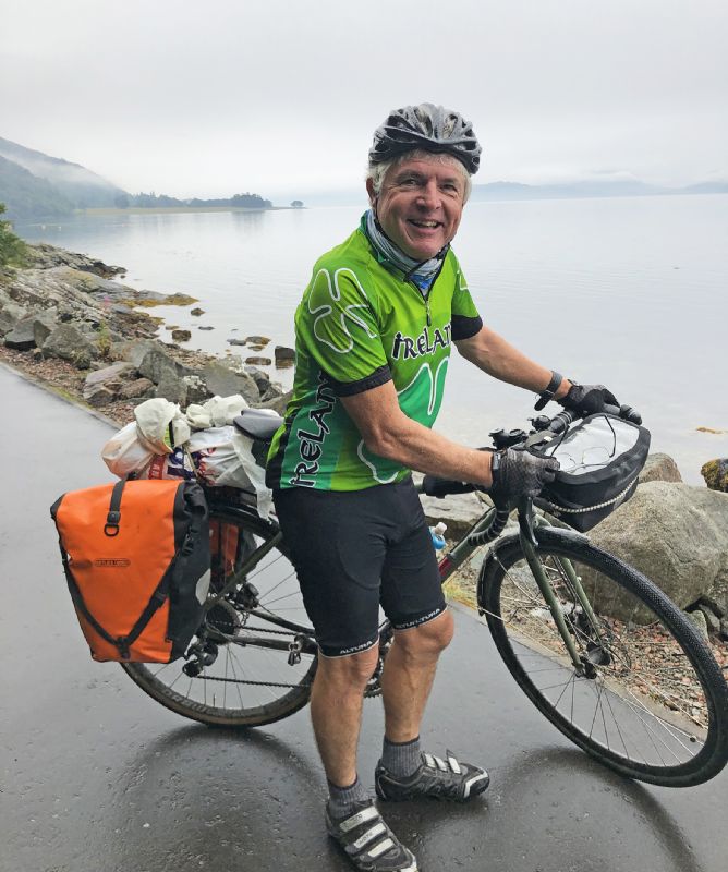 Kevin Clancy was a keen cyclist