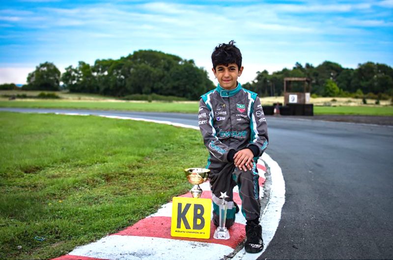 Hady Mimassi is making a big impression in the world of karting