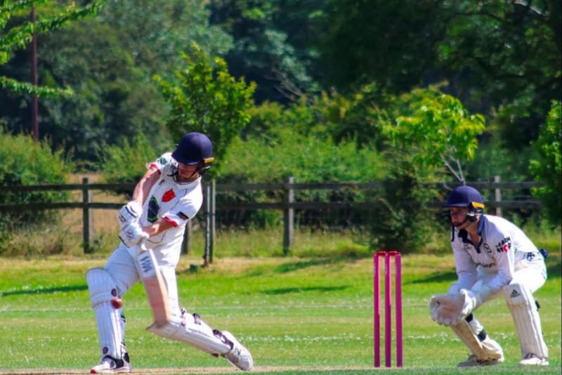 Henry Driver-Dickerson smashed 110 from 43 balls against Corsham