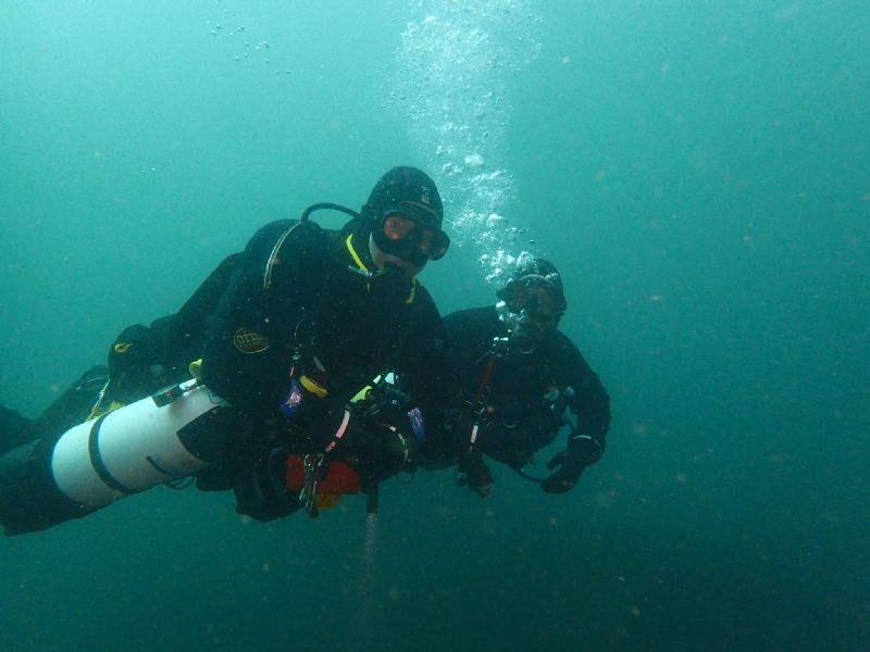 Diving gives you “an inner peace”, says Martin Peake