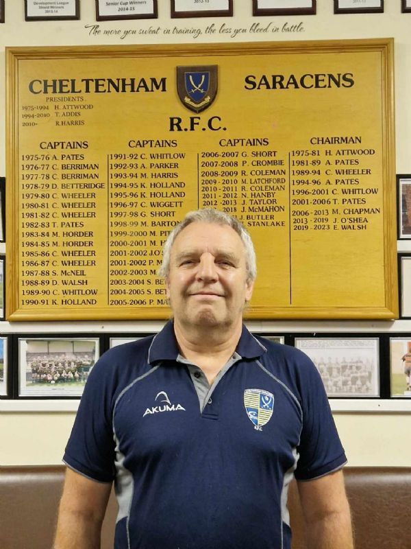 Cheltenham Saracens chairman Joe White