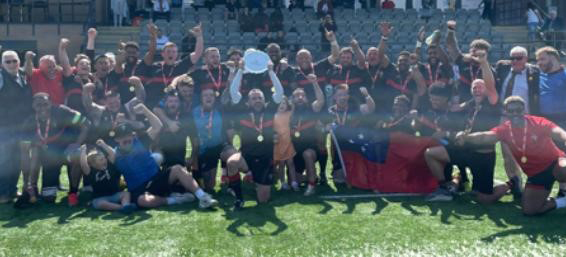 Cheltenham North won the Papa John’s Cup Counties 2 South Plate final at Dings Crusaders