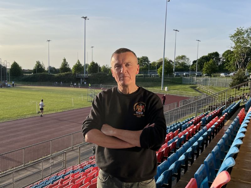 Cheltenham Harriers chairman Crispian Webb