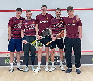Old Patesians are Gloucestershire Squash League champions
