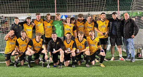 Blockley celebrate their GFA Minor Cup North win last night