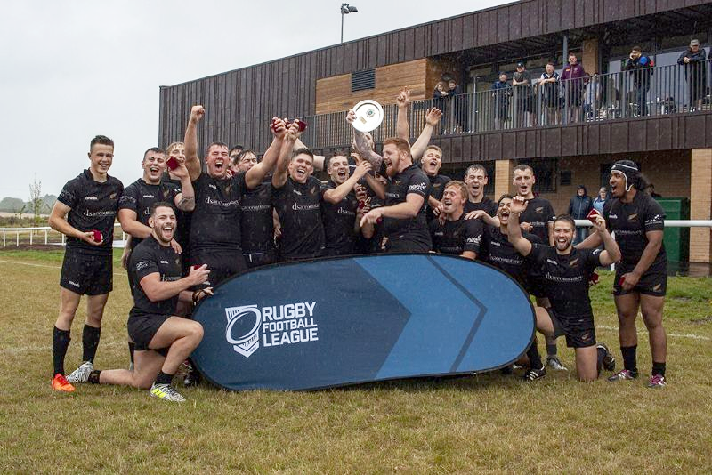 The victorious All Golds celebrate. Picture, Lewis Mitchell