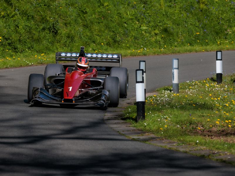 Champion driver Matt Ryder at Prescott at the weekend. Picture, Rob Wilson, Cotswold Photos
