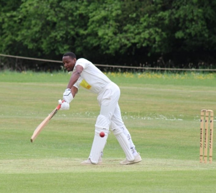 Adeko Collymore scored his fourth century in five league games on Saturday