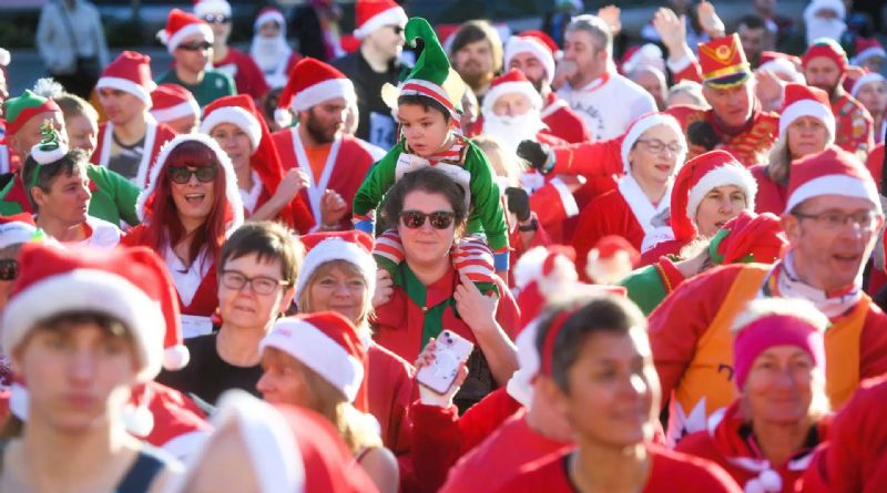 It is hoped more than 700 people will take part in Saturday’s Santa Fun Run