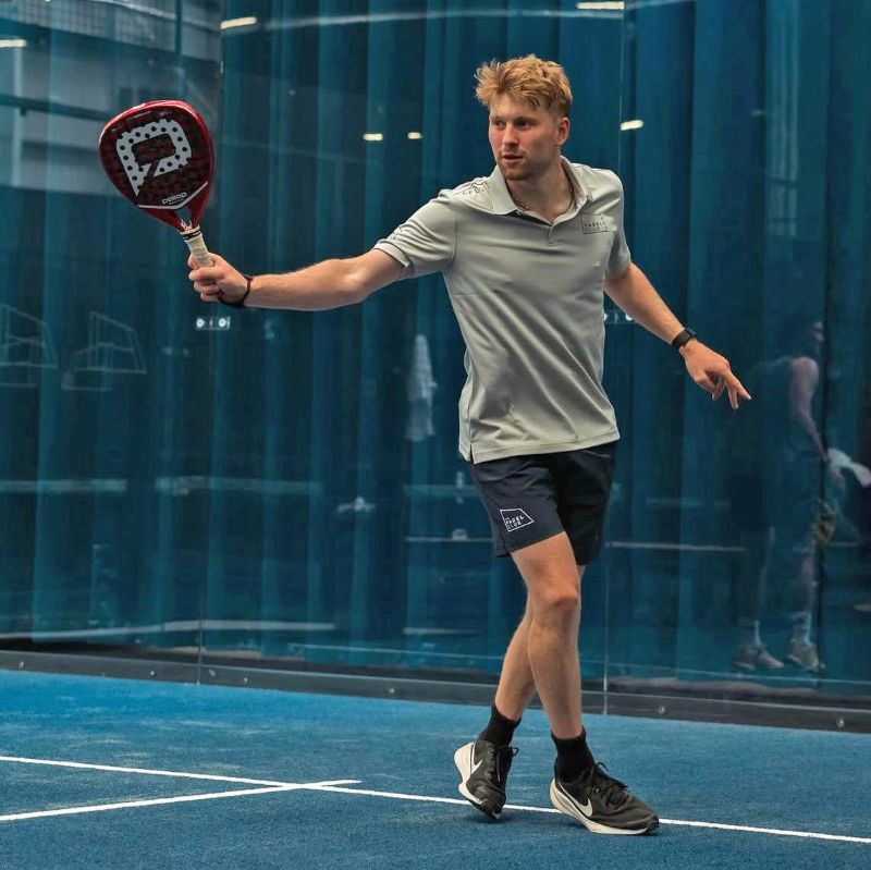 Jack Bloomfield is a big fan of padel