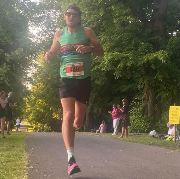 Lee Stopford won the Berkeley 10K on Sunday