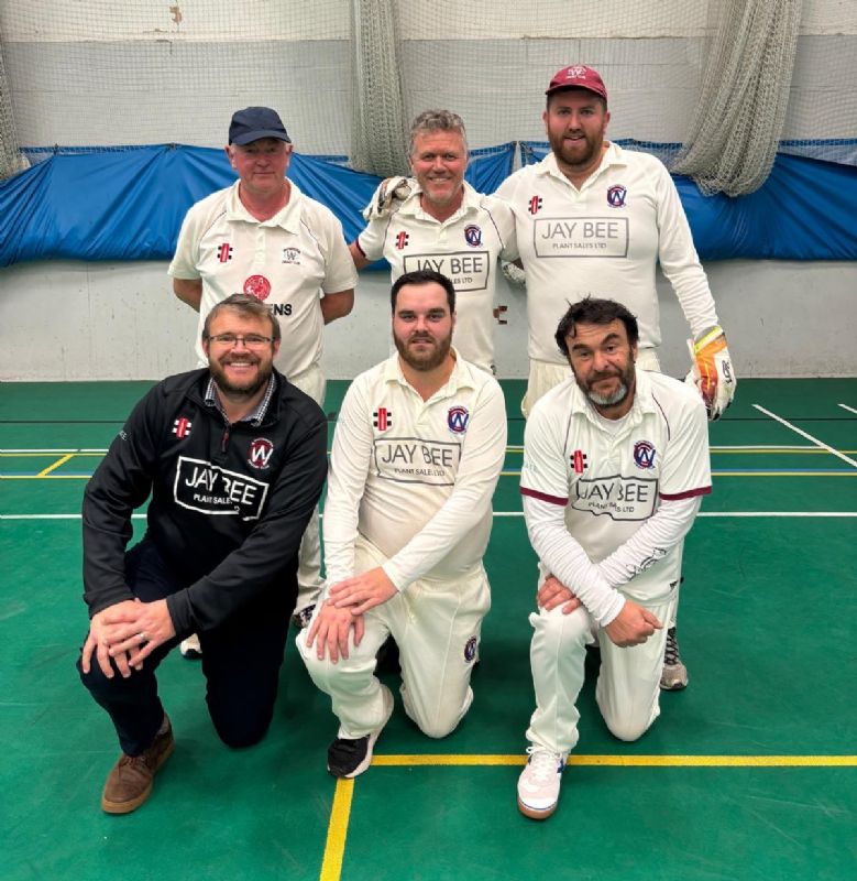 Whitminster’s indoor cricketers play in Division Three of the Gloucester League
