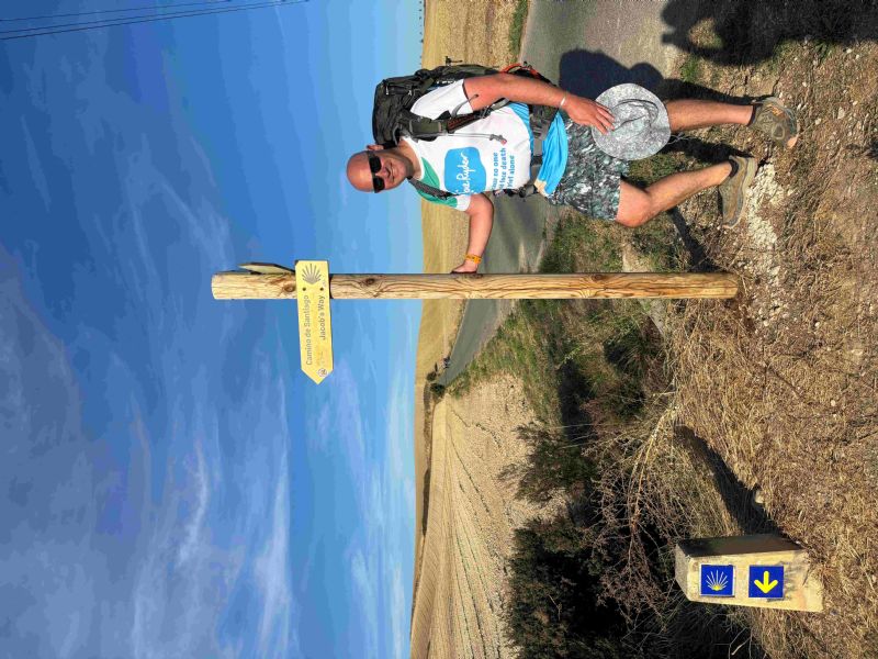 Matt Miles has completed the Camino de Santiago trail