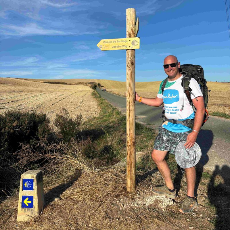 Matt Miles has completed the Camino de Santiago trail