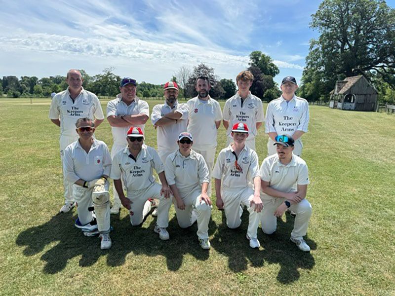 The Williamstrip team who played Cricklade 2nds on Saturday