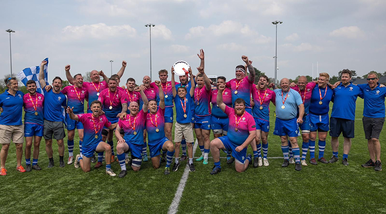 Smiths celebrate their win at Dings Crusaders