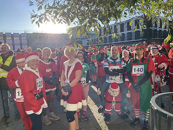 This year’s Santa Fun Run will take place on Saturday 13th December