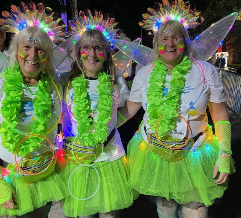 Jane Jefferies, Tracey Moore and Heather Langston