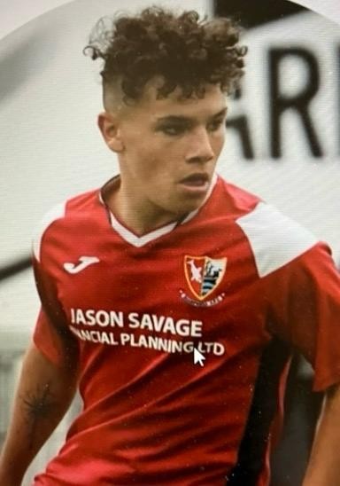 Kieran Bennett was on target for Sharpness on Tuesday