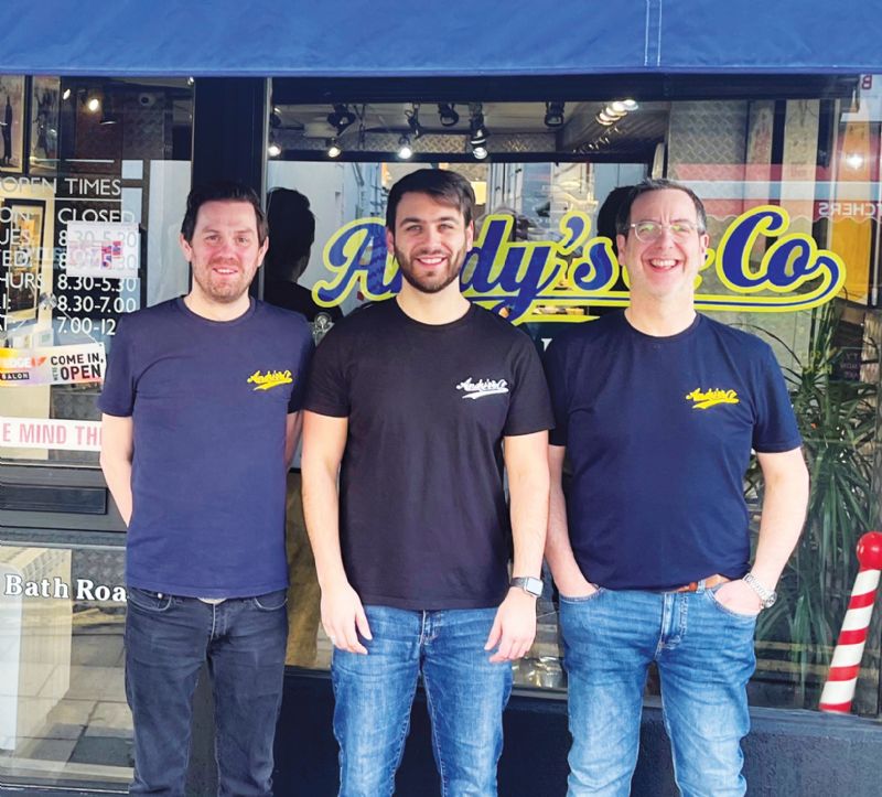 Ollie, Zak and Steve