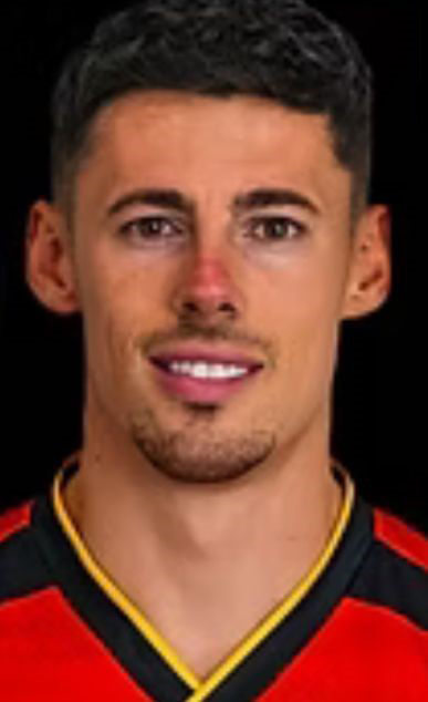 Gloucester City midfielder Ed Williams