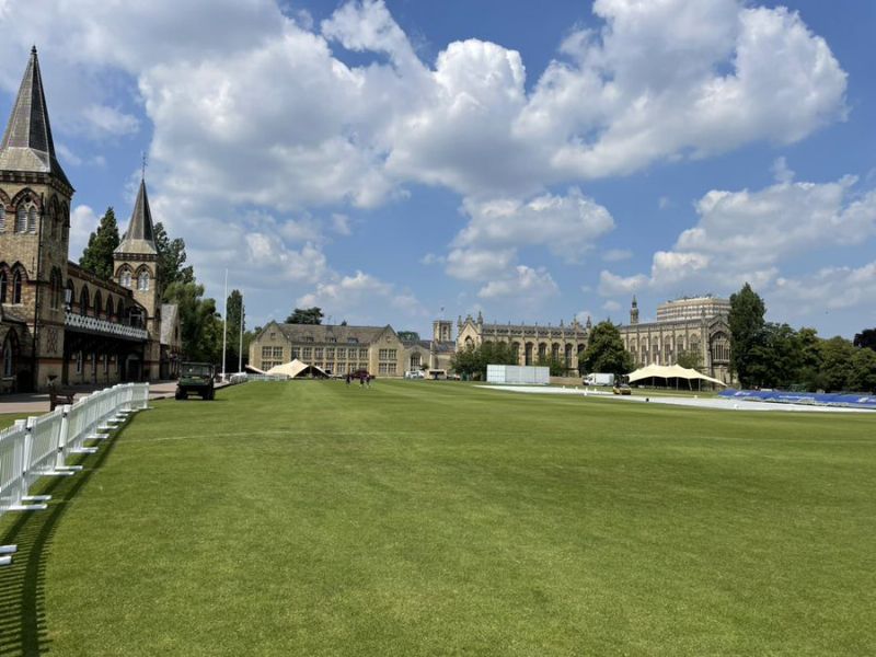Bourton Vale Vikings and Tewkesbury Royals meet in the final of the Cheltenham Premier T20 at Cheltenham College on Friday