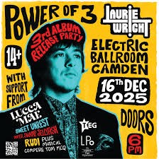 Laurie Wright’s new album Power of 3 will be released later this year