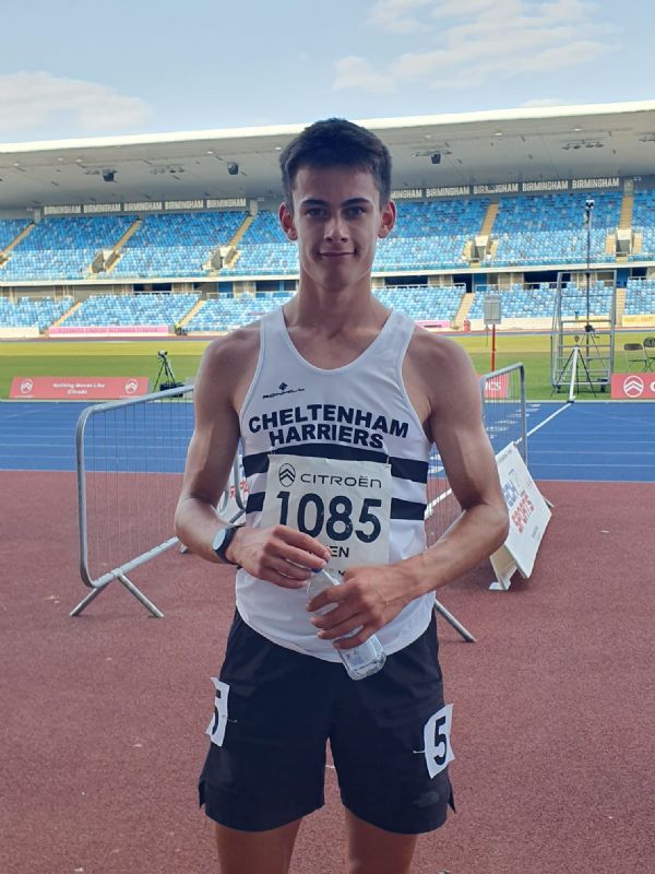 Cheltenham Harriers’ Caleb Green