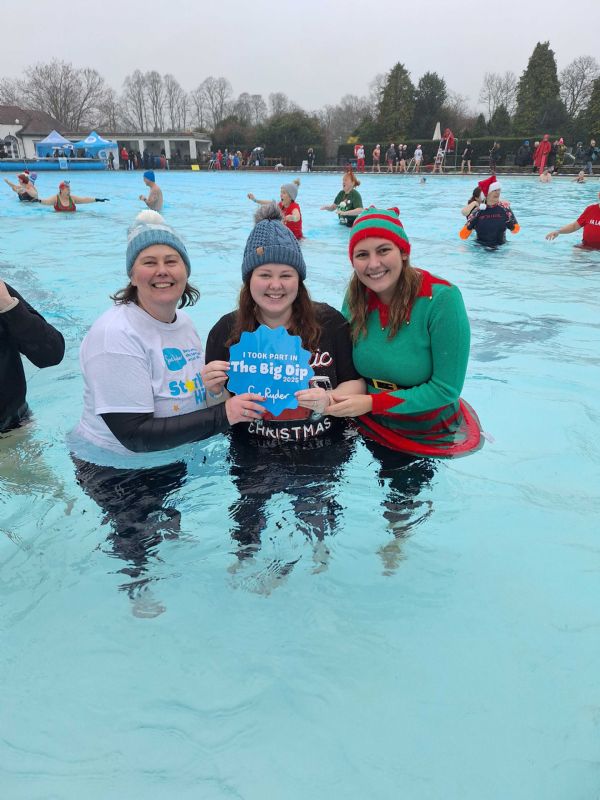 More than 140 swimmers took part in this year’s Big Dip Cheltenham