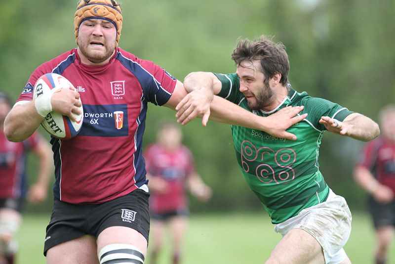 Rich Hance’s late try was crucial for Gloucestershire