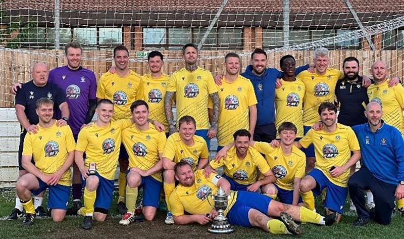 Old Richians completed the Stroud League and cup double. Picture, Helen Warwick