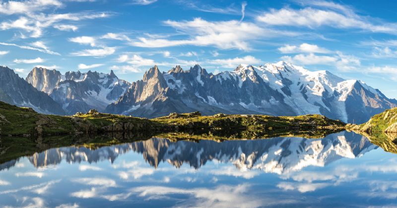 Chamonix mountains
