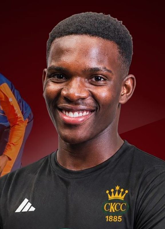 Tawanda Maposa smashed a remarkable century for Charlton Super Kings last night