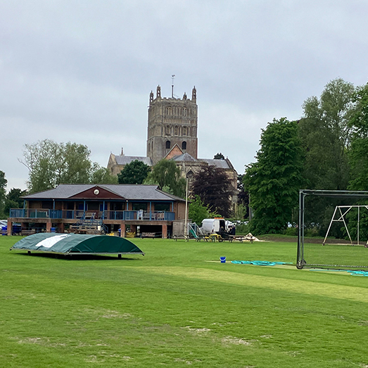 Tewkesbury Cricket Club are planning to install three hybrid pitches