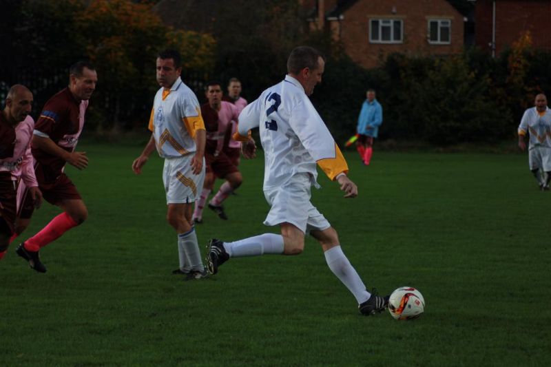 Pete Turnbull in action in a recent memorial match between Endsleigh and Old Chelts