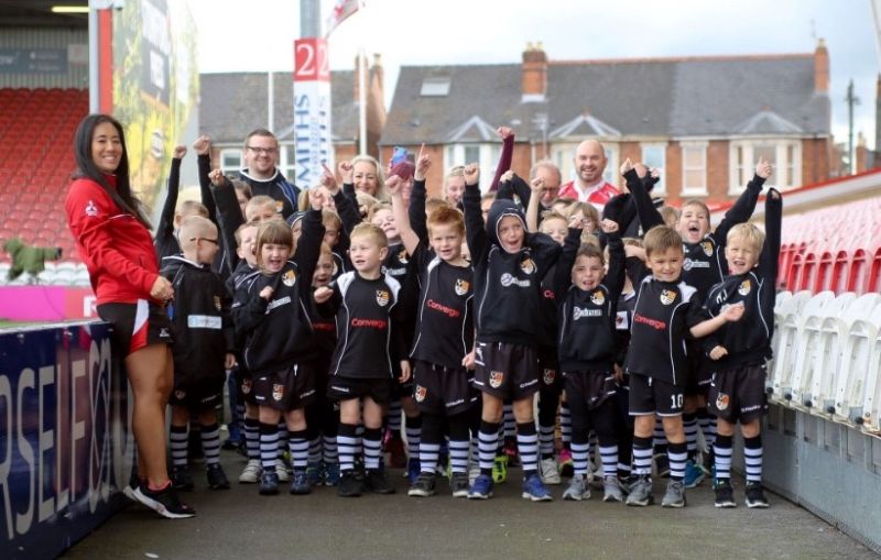 The youngsters are the future of Brockworth Rugby Club
