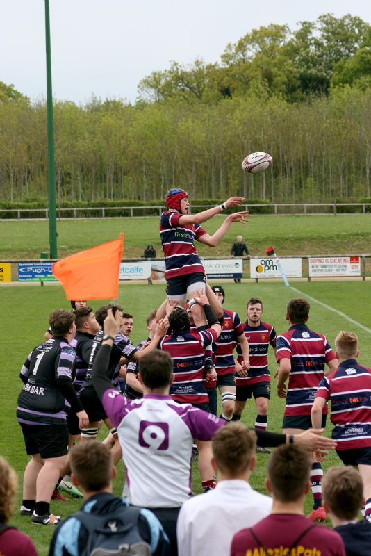 Archie Benson was outstanding in the lineout