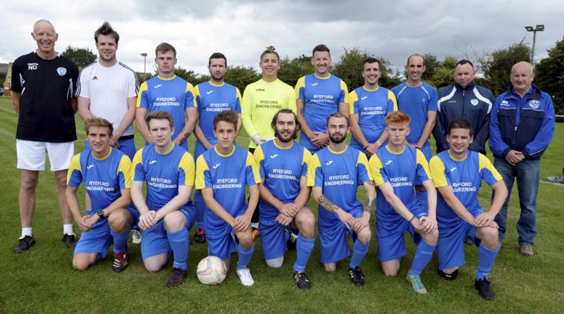 Kings Stanley Football Club. Rob Smith is pictured back row, far right
