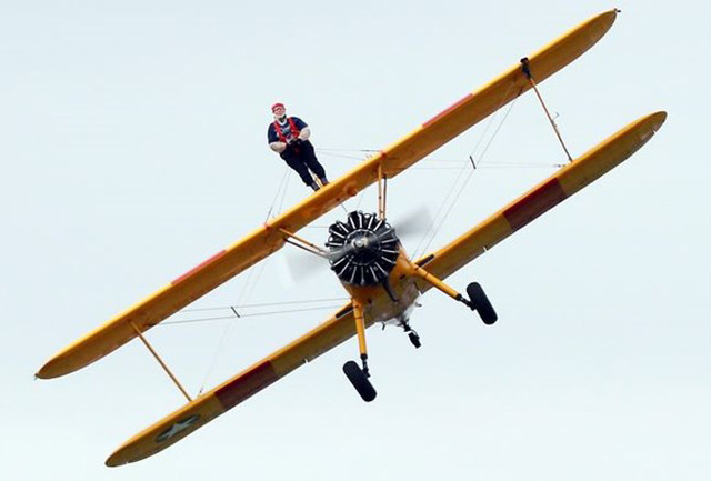 Betty Bromage is planning her third wing walk