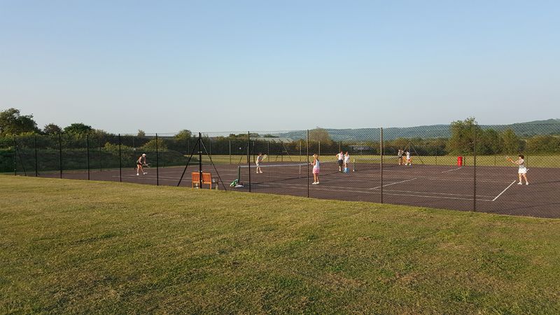 Winchcombe Tennis Club have two hard courts but have planning permission for three further courts