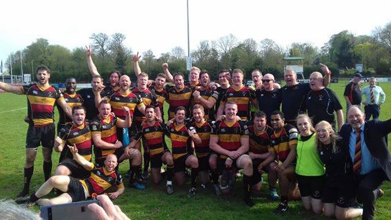 Cinderford won the National Two South title on Saturday