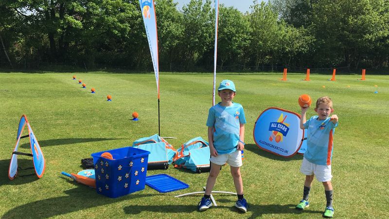 Youngsters at Hawkesbury Upton are ready for All Stars Cricket