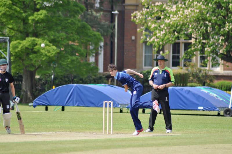 Bourton Vale’s Max Shepherd in action for Gloucestershire Under-15s